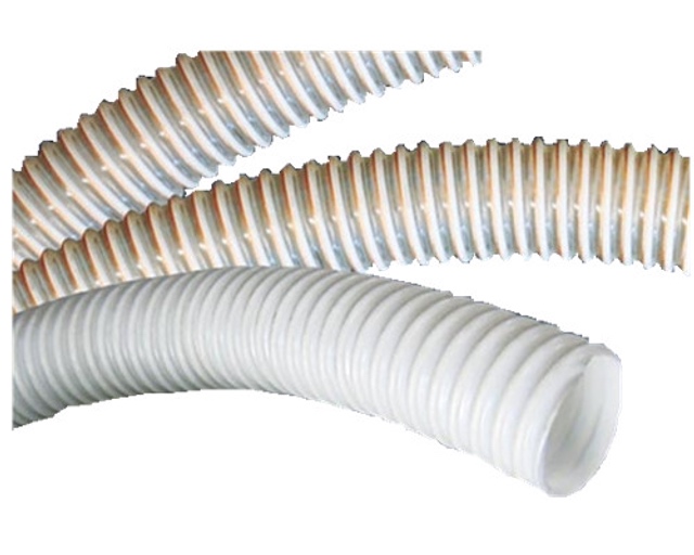 Антистатический пластиковый шланг, армированный спиральной сеткой